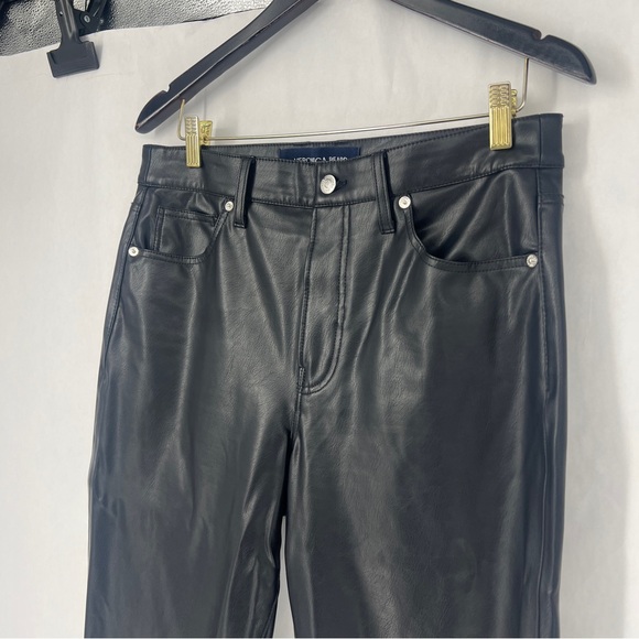 Veronica Beard Debbie Ankle Skinny Faux Leather Pants - Picture 7 of 11